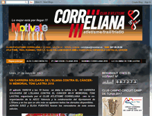 Tablet Screenshot of correliana.com